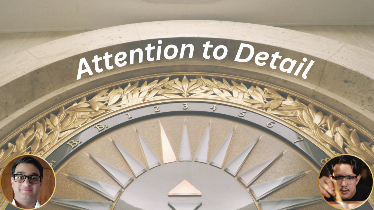 Attention to Details